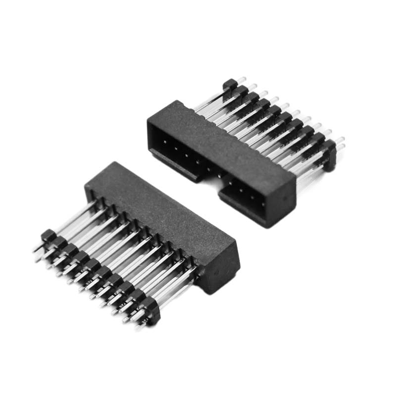 KR2013 Series Dual Row DIP Straight Pin header + Box Header Connector