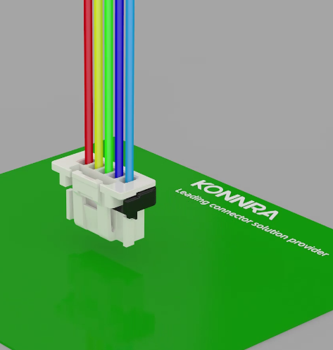 KR2017 Wire-to-Board Connector TPA Lock Engaged