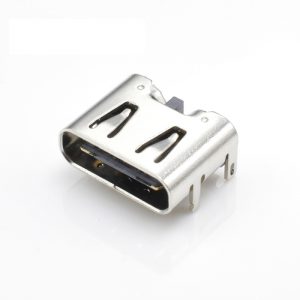 U04S0003R Series Type C Female USB Connector L=6.80 CH1.63