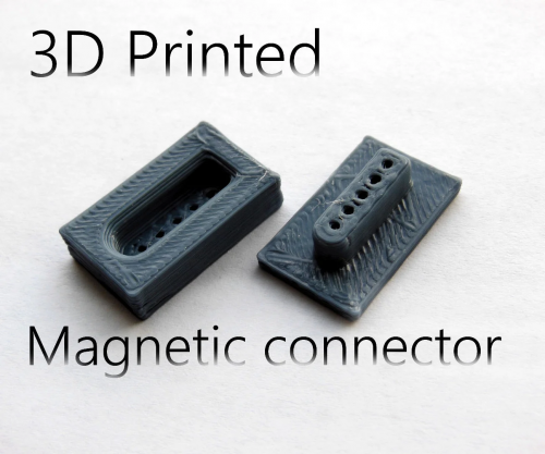 3D Printed Magnetic connector