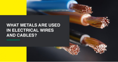 Commonly used conductors in cables