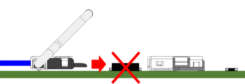 Horizontal Docking Connectors and Gap Areas