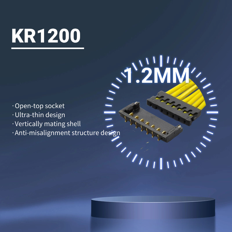 KR1200 Series Pico Ezmate Electronic Wire Connectors